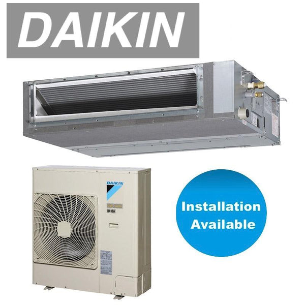 Daikin 10kW Slimline Ducted System FBA100BVMA/RZAV100CV1 - 1 Phase - Aircon Warehouse